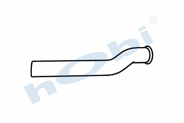 VL B10 E3, Alusi, Pipe, Exhaust Front,