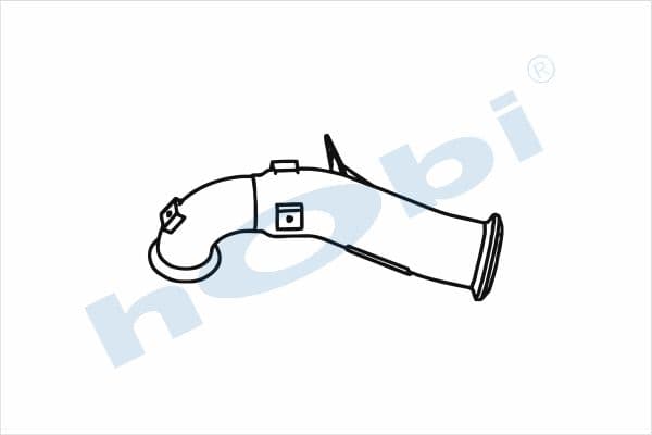 VL FE E5, Alusi, Pipe, Exhaust Front,