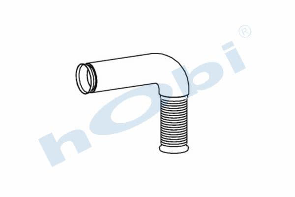 ST S300 E2, Alusi, Flexible Pipe (P), Insulated, Pipe, Exhaust Front,