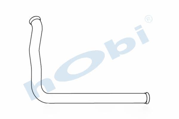 VL F90 E3, Alusi, Pipe, Exhaust Front,
