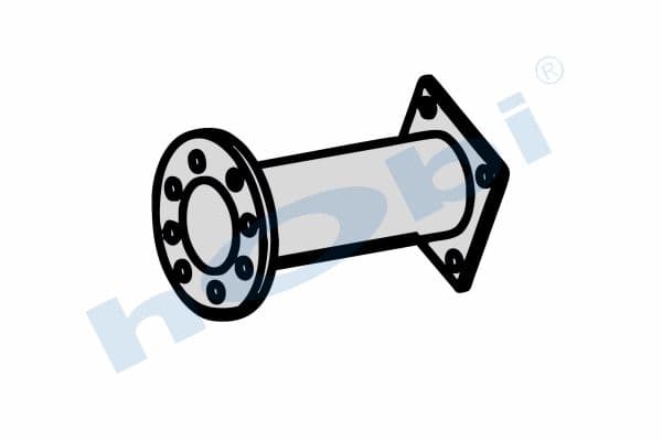 VL B10 E0, Alusi, Pipe, Exhaust Front,