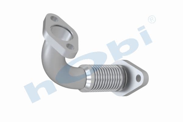 MN TGA E3, Inox, With Below Flexible, Pipe, Egr,