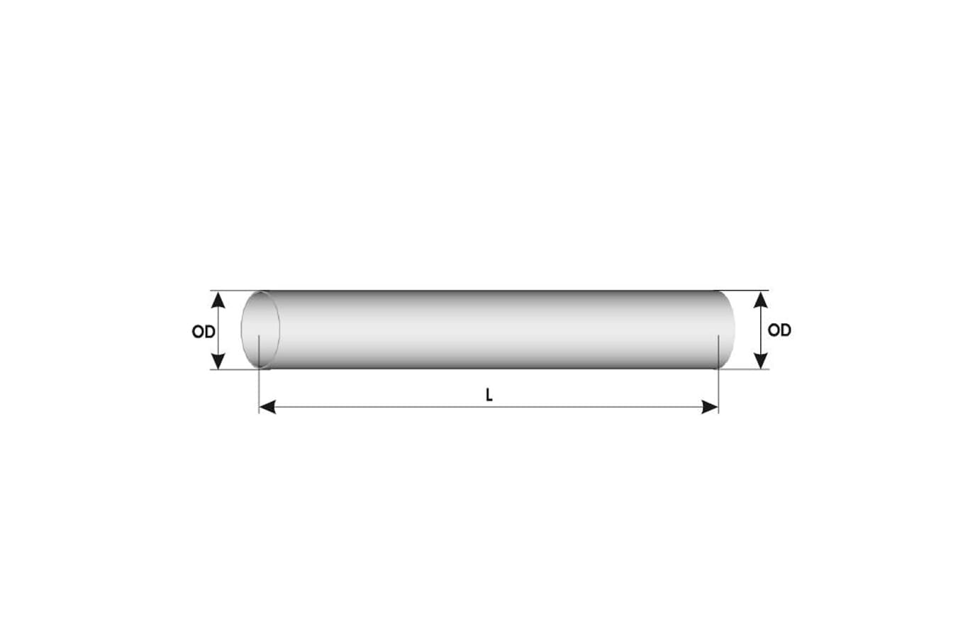 Pipe, UN Straight, Ø60,3 L1:2000 Alusi