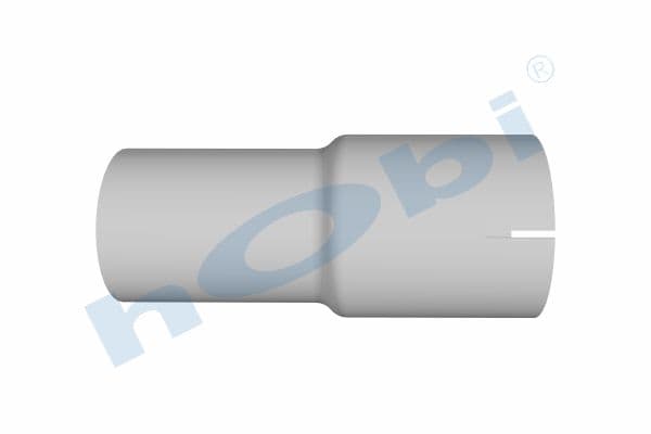 Pipe, UN Connector, L1:200 Alusi ID1:Ø128 OD2:Ø127