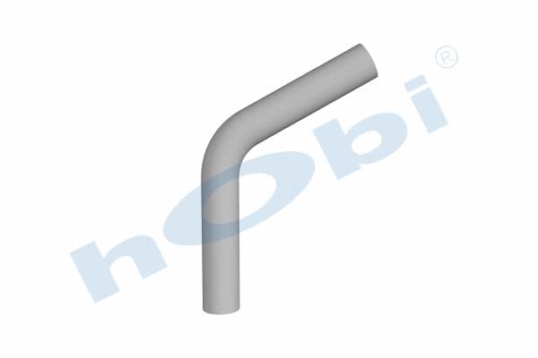 Pipe, UN Elbow, A:45° Ø101,6 L1:235 L2:235 Alusi