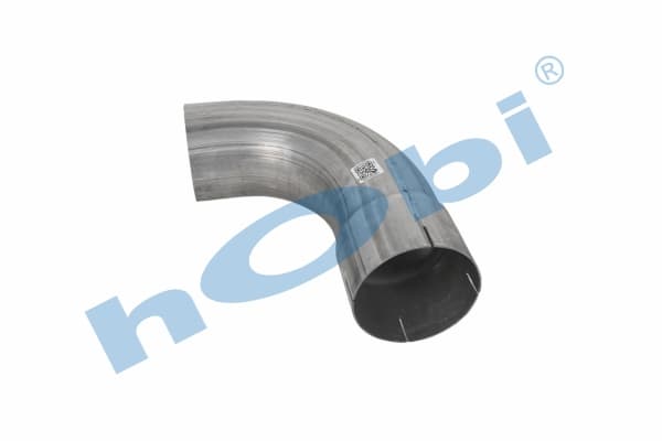 Pipe, UN Sheet Elbow, A:90° Ø127 L1:200 L2:200 Alusi OD1:Ø127 OD2:Ø127