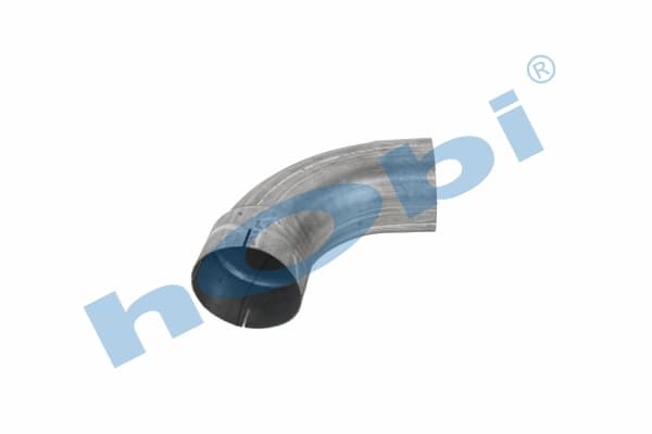 Pipe, UN Sheet Elbow, A:90° Ø127 L1:200 L2:200 Alusi ID1:Ø128