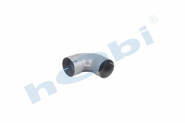 Pipe, UN Sheet Elbow, A:90° Ø108 L1:200 L2:200 Alusi ID1:Ø108,5 ID2:Ø108,5