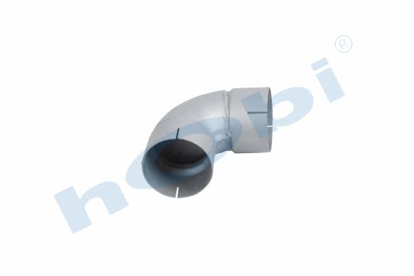Pipe, UN Sheet Elbow, A:90° Ø114,3 L1:200 L2:200 Alusi ID1:Ø114,8 ID2:Ø114,8