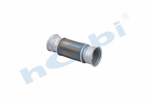 Flexible Bellows, E6, VL FH ID:Ø128 L:425 IN:Male Flared Tube End, OUT:Female