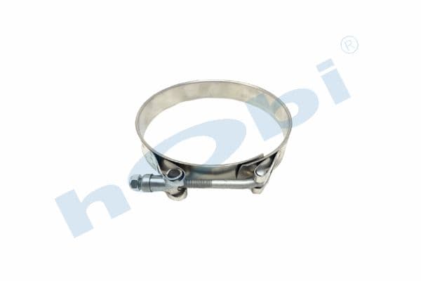 Clamp, Spring Band, UN Ø108-130 W:15,8 Inox