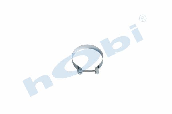 Clamp, Band, UN Ø122-127 W:25 Inox