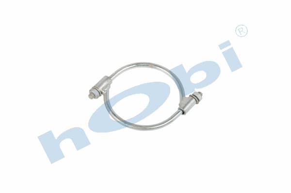 Clamp, Circle, UN Ø115-119 Dkp Galvanize