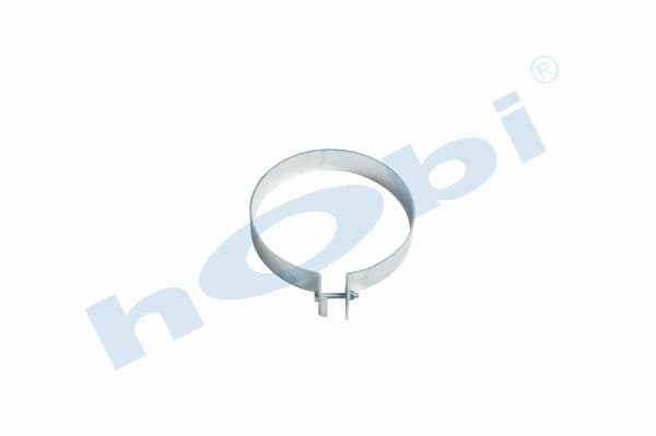 Clamp, Muffler Body, Exhaust, UN Ø206 Dkp Galvanize