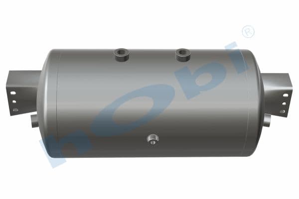 Air Tank, Ø300 L:621 Alm, Cover With Bracket, UN Lt:50