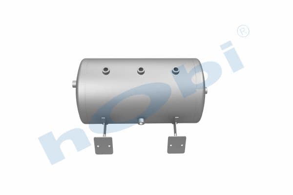 Air Tank, Ø310 L:597 Alm, Body With Bracket, OT Lt:43