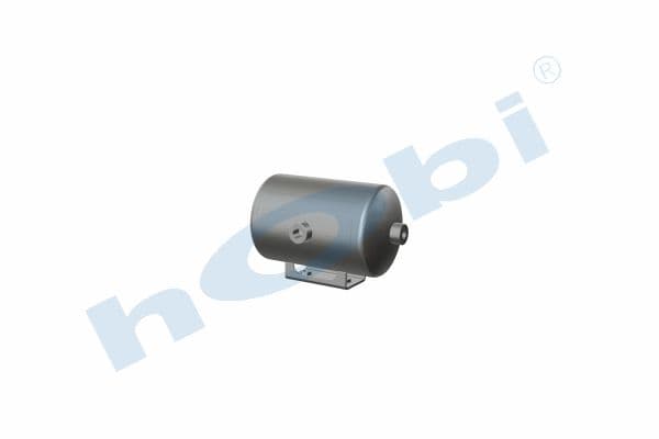 Air Tank, Ø154 L:254 Alm, Body With Bracket, Lt:4