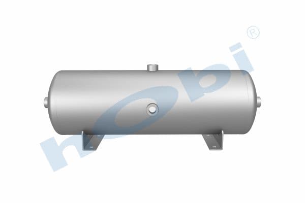 Air Tank, Ø206 L:651 Alm, Body With Bracket, Lt:20