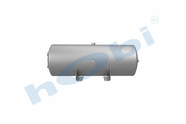 Air Tank, Ø310 L:872 Alm, Body With Bracket, Lt:60 Black (RAL9005)