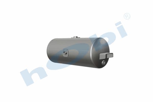 Air Tank, Ø246 L:623,2 Alm, Cover With Bracket, Lt:27