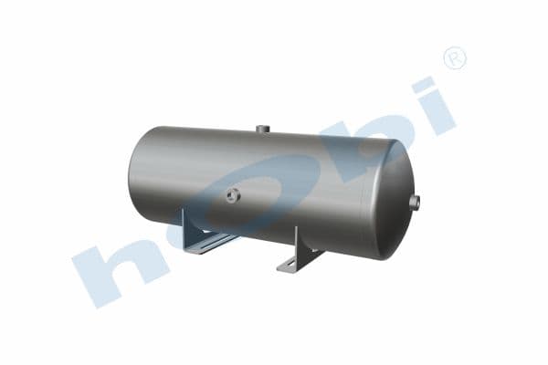 Air Tank, Ø276 L:743 Alm, Body With Bracket, Lt:40