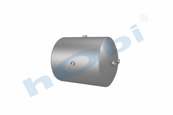 Air Tank, Ø396 L:537 Alm, Lt:60 Black (RAL9005)