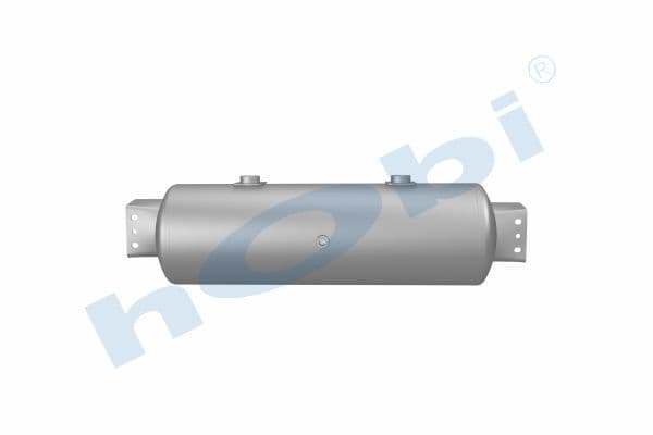 Air Tank, Ø206 L:684,4 Alm, Cover With Bracket, Lt:25
