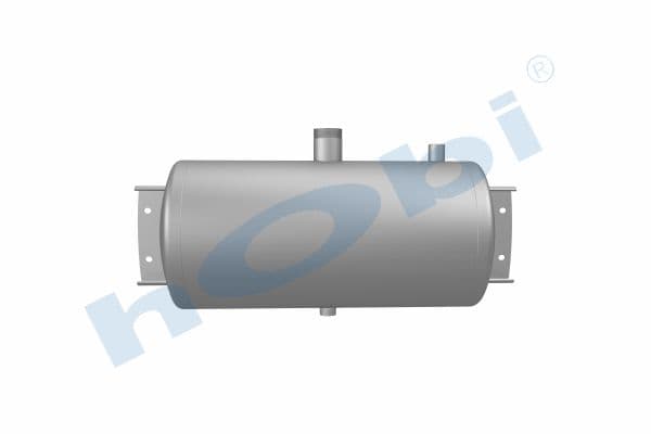 Air Tank, Ø310 L:685,8 Alm, Cover With Bracket, Lt:45