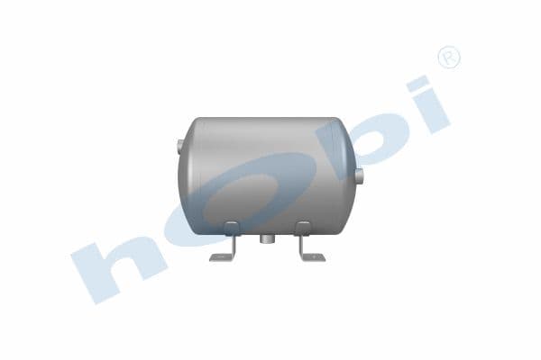 Air Tank, Ø246 L:370 Alm, Body With Bracket, Lt:15