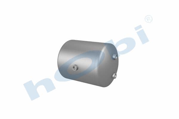 Air Tank, Ø276 L:386 Alm, Lt:20 Black (RAL9005)