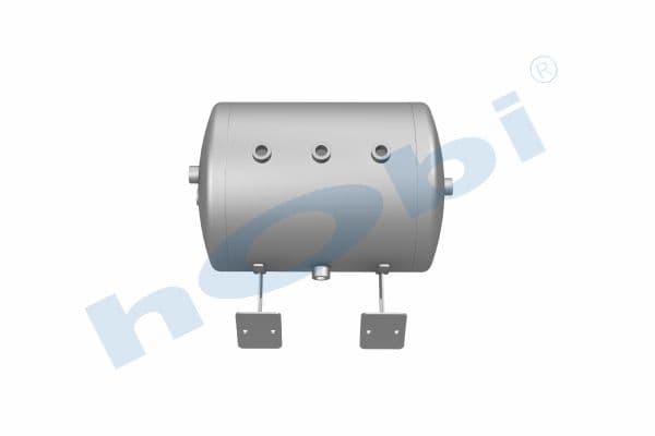 Air Tank, Ø310 L:445,6 Alm, Body With Bracket, Lt:30