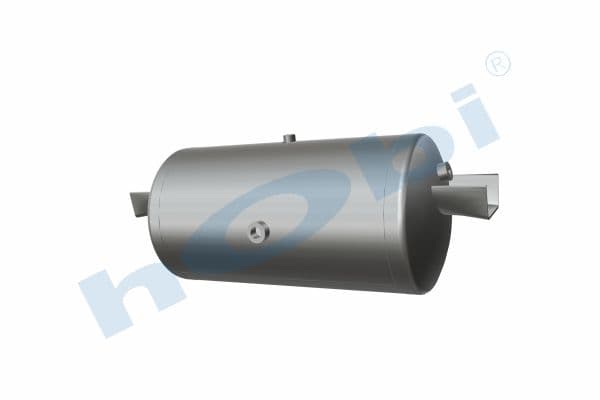 Air Tank, Ø300 L:621 Alm, Cover With Bracket, Lt:50