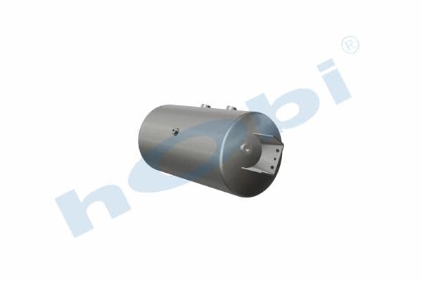 Air Tank, Ø300 L:613 Alm, Cover With Bracket, Lt:50