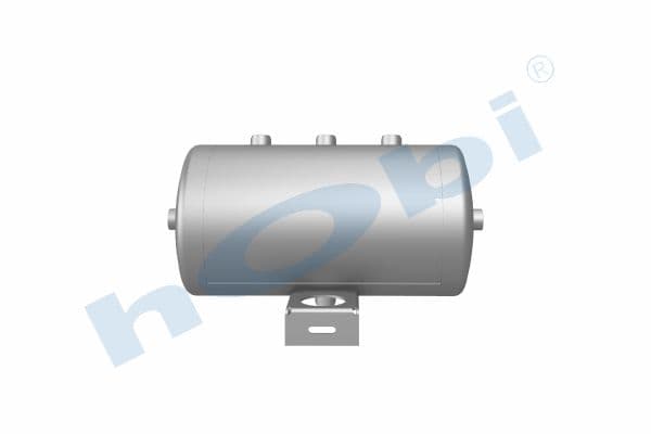 Air Tank, Ø246 L:480 Alm, Body With Bracket, Lt:20