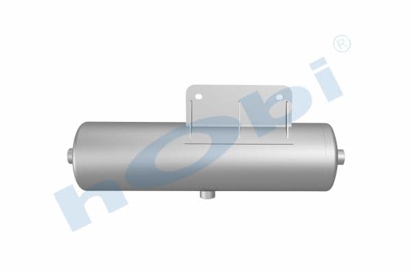 Air Tank, Ø154 L:580 Alm, Body With Bracket, Lt:10