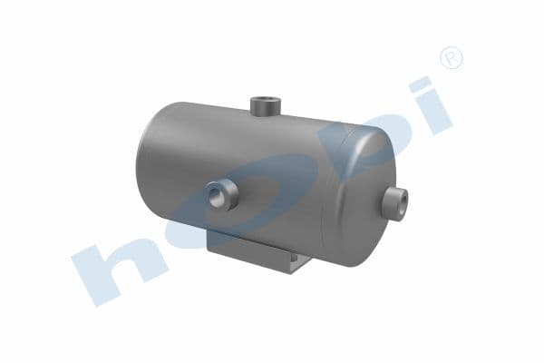 Air Tank, Ø154 L:311 Alm, Body With Bracket, Lt:5