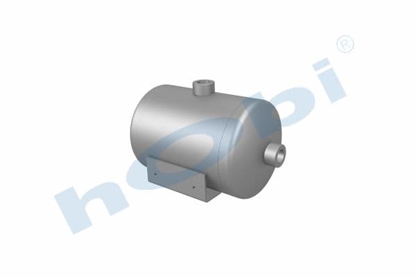Air Tank, Ø154 L:242 Alm, Body With Bracket, Lt:4