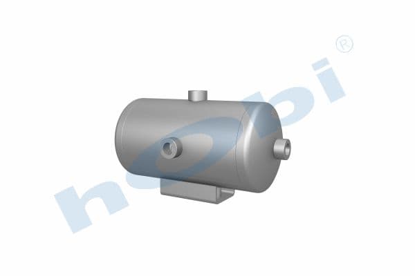 Air Tank, Ø154 L:311 Alm, Body With Bracket, Lt:5