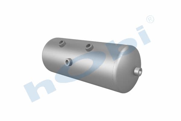 Air Tank, Ø200 L:541 Alm, Lt:15