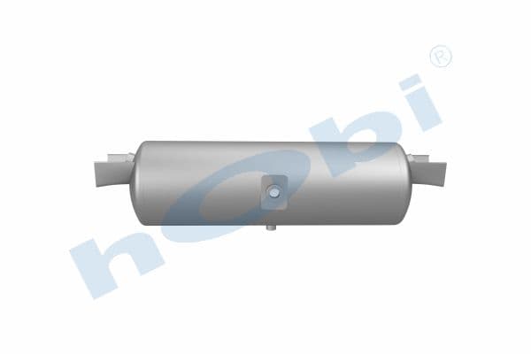 Air Tank, Ø206 L:684 Alm, Cover With Bracket, Lt:25