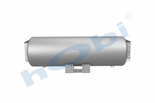 Air Tank, Ø396 L:542 Alm, Body With Bracket, Lt:60