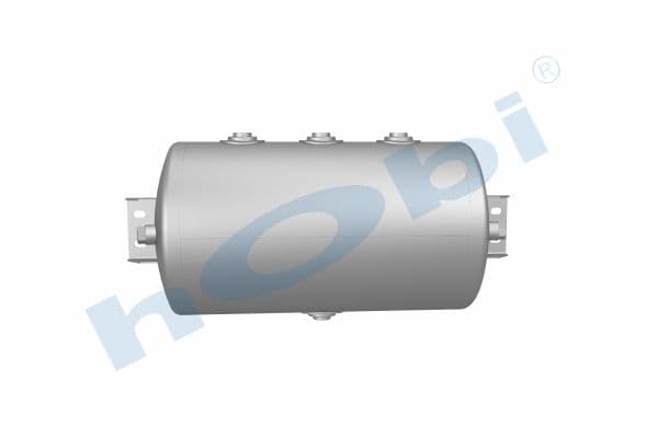 Air Tank, Ø330 L:626,6 Alm, Cover With Bracket, Lt:48