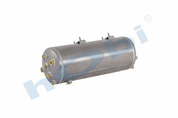 Air Tank, Alm, Internal 2 pcs, With Body Bracket, Ø259 L:734 Lt:35,4 Black