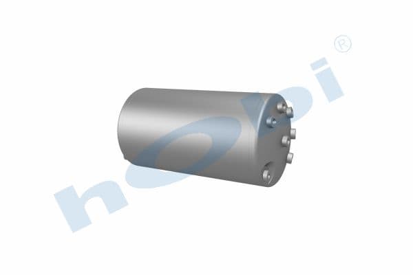 Air Tank, Alm, Internal 2 pcs, Ø285 L:565,5 Lt:33
