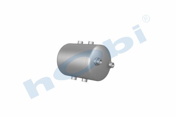 Air Tank, Alm, Internal 2 pcs, Ø206 L:315 Lt:10