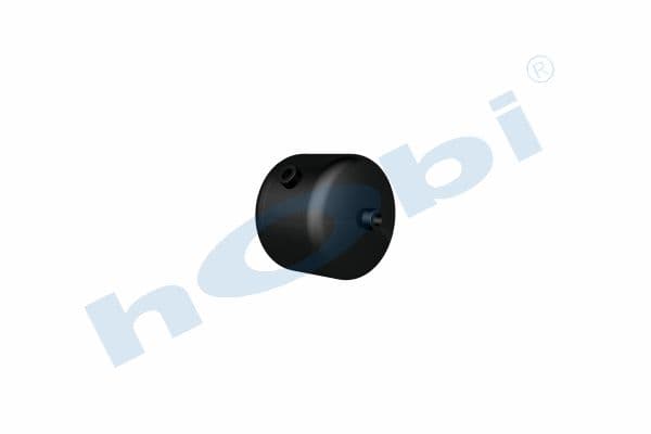 Air Tank, Ø206 L:187 Steel, UN Lt:5 Black (RAL9005)