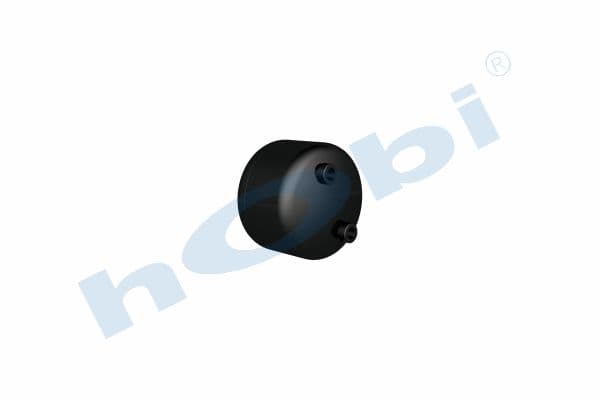 Air Tank, Ø206 L:169 Steel, UN Lt:5 Black (RAL9005)