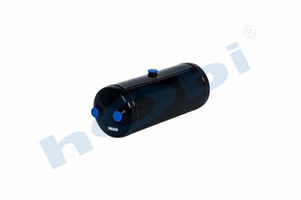 Air Tank, Ø206 L:505 Steel, UN Lt:15 Black (RAL9005)