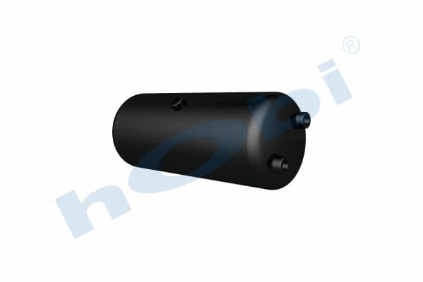Air Tank, Ø206 L:506 Steel, UN Lt:15 Black (RAL9005)