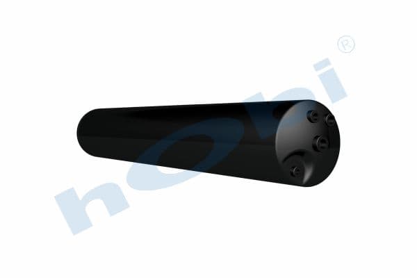 Air Tank, Ø220 L:1439 Steel, UN Lt:54 Black (RAL9005)